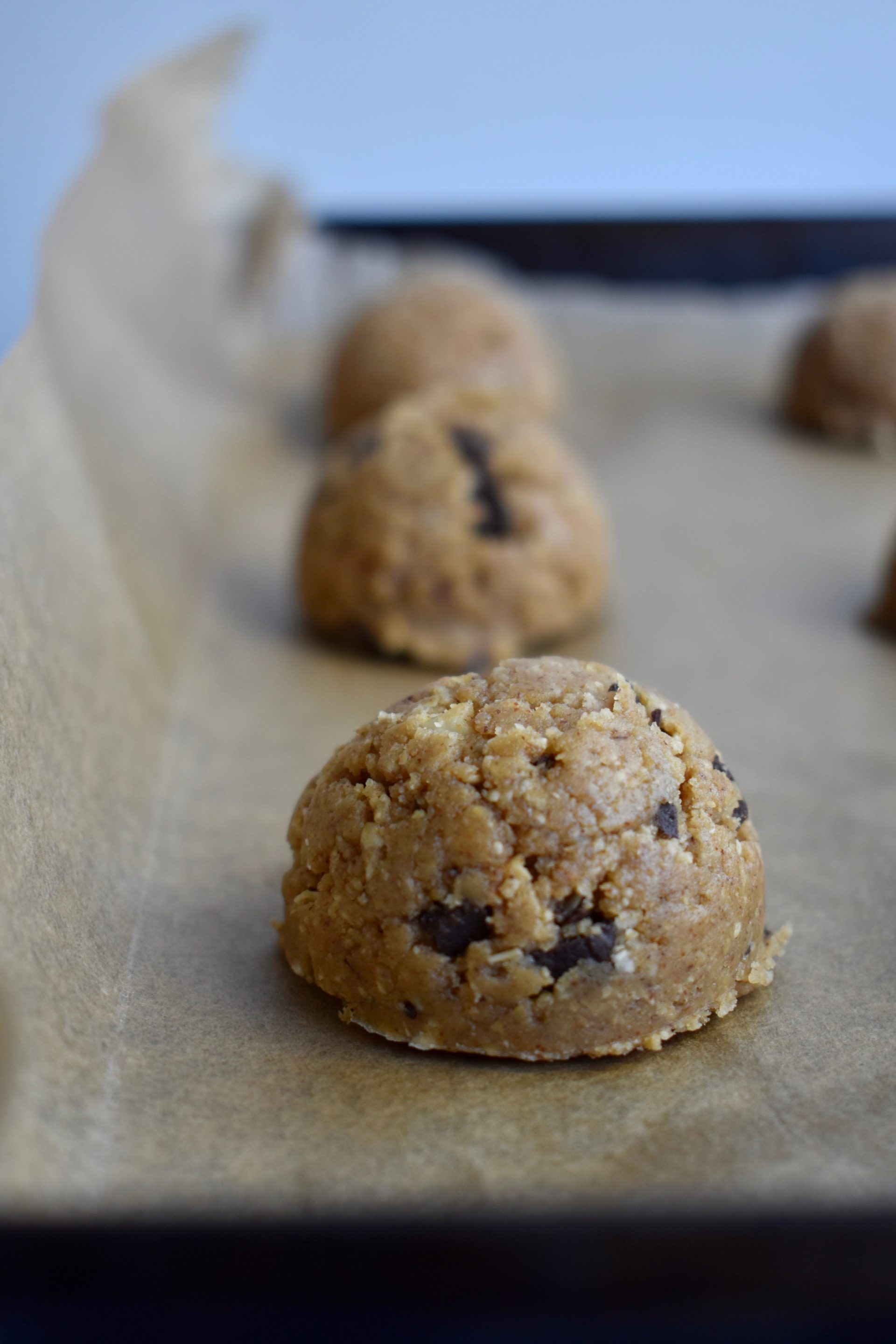 Peanut Butter and Oat Cookies