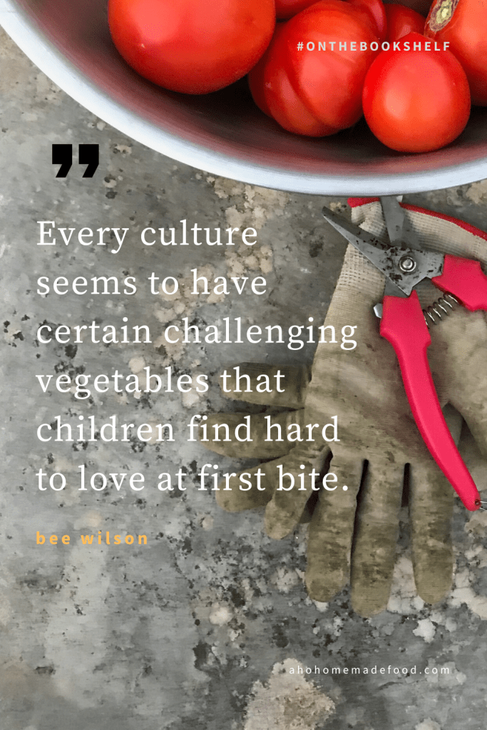 Food quote with gardening photo 